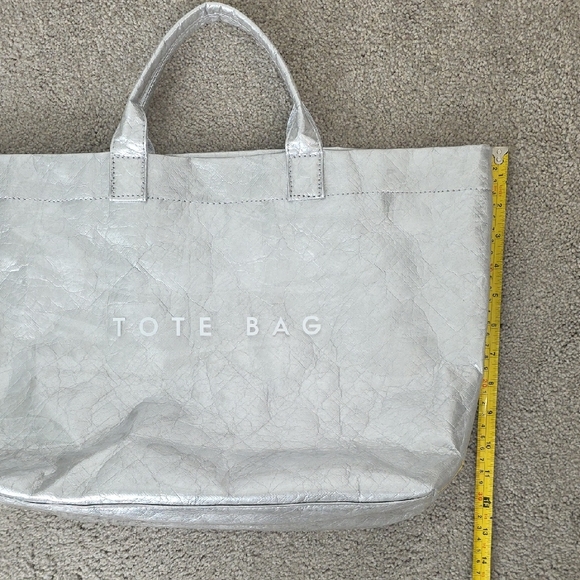Large Silver Tote Bag - Picture 5 of 6